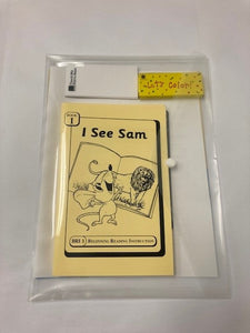 Sample Early Literacy Kits-I See Sam Books 1-6