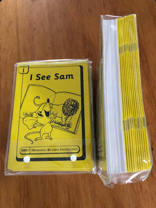 I See Sam-Early Literacy Decodable Book  Bundle (Level 1 Books 1-24)