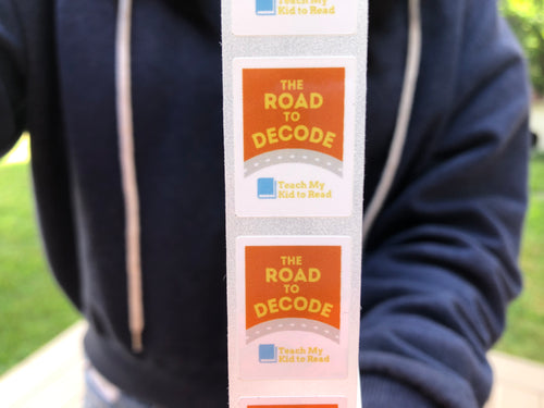 Decodable Book Spine Stickers